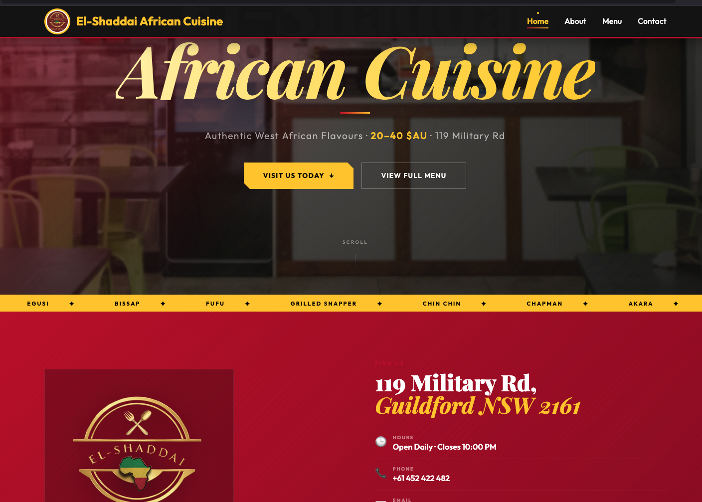 El-Shadai African Cuisine